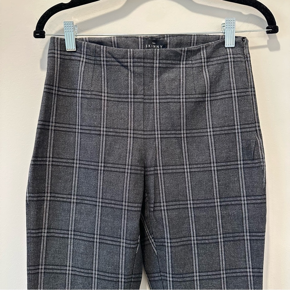 White House Black Market The Skinny Ankle Pants Plaid Business Casual Career 2 - Picture 2 of 14